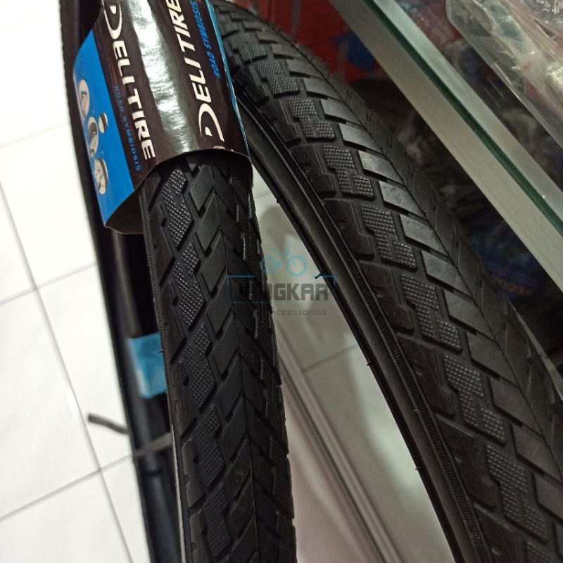 BAN LUAR SEPEDA 27.5 1.75 MTB DELI TIRE TOURING SWALLOW