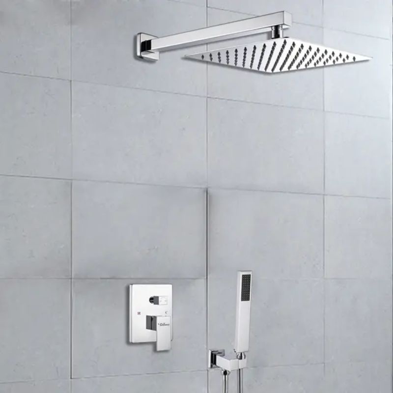 Shower tanam paket stop kran panas dingin/wall shower/stop kran tanam/shower mandi