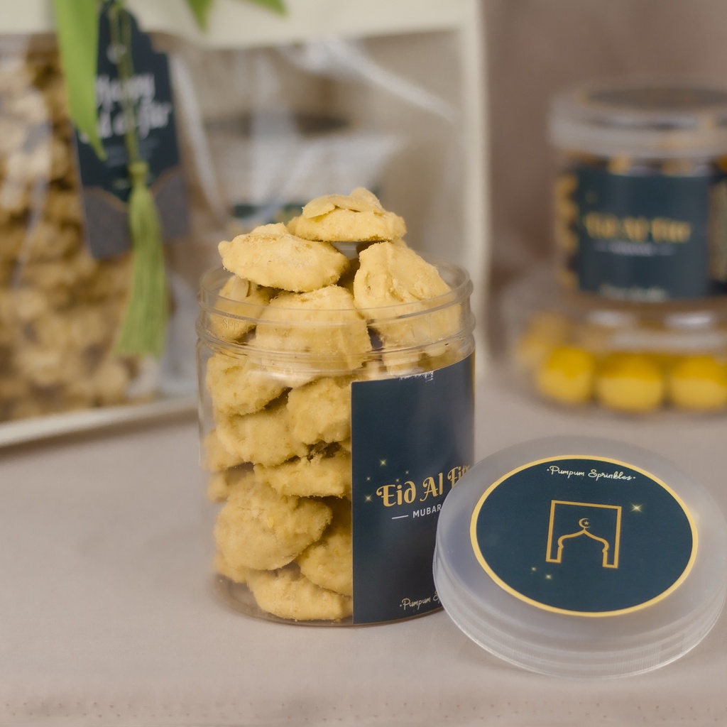 

KUE KERING ALMOND CHEESE ALMOND COOKIES PREMIUM