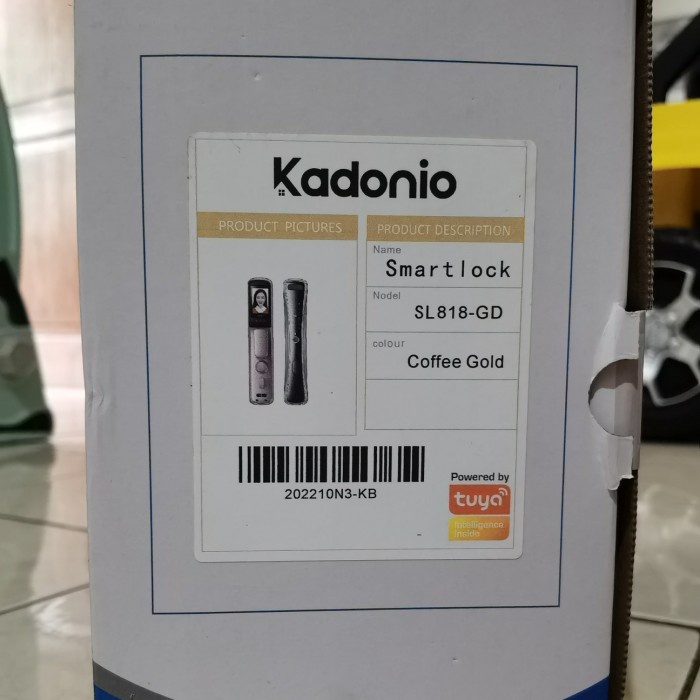 Smart Door Lock Kadonio L818 Finger Print Password Smart Card