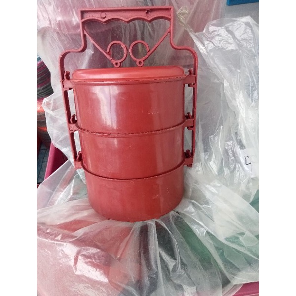 Rantang Plastik 3 susun