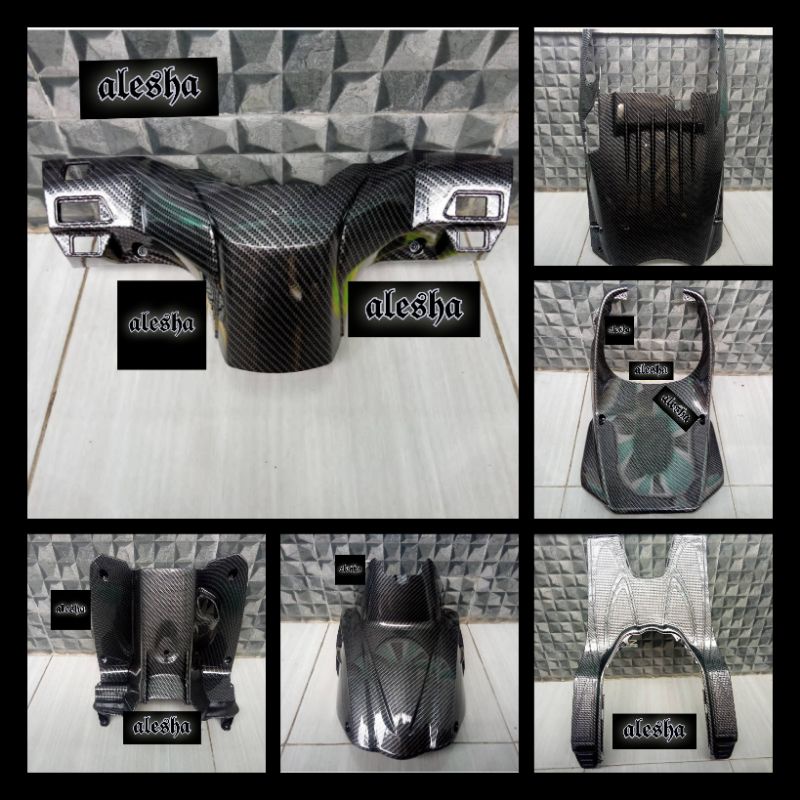 Paketan body kasar beat karbu 6 item carbon karbon