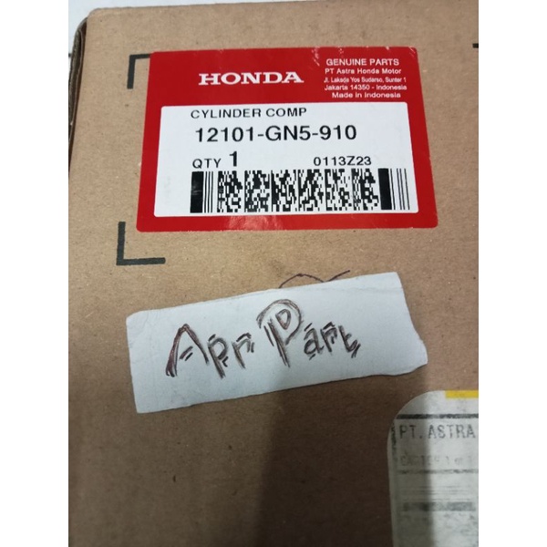 Cylinder Comp Buring Bureng Blok Block Seher Piston Grand Impresa Supra Ori Ahm 12010GN5910