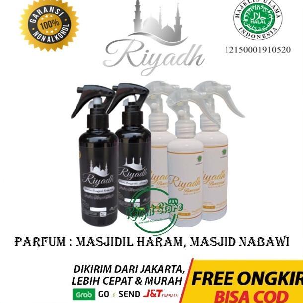 Riyadh Parfum Wangi Masjid Haji Umroh Sejadah Karpet Gamis Sarung