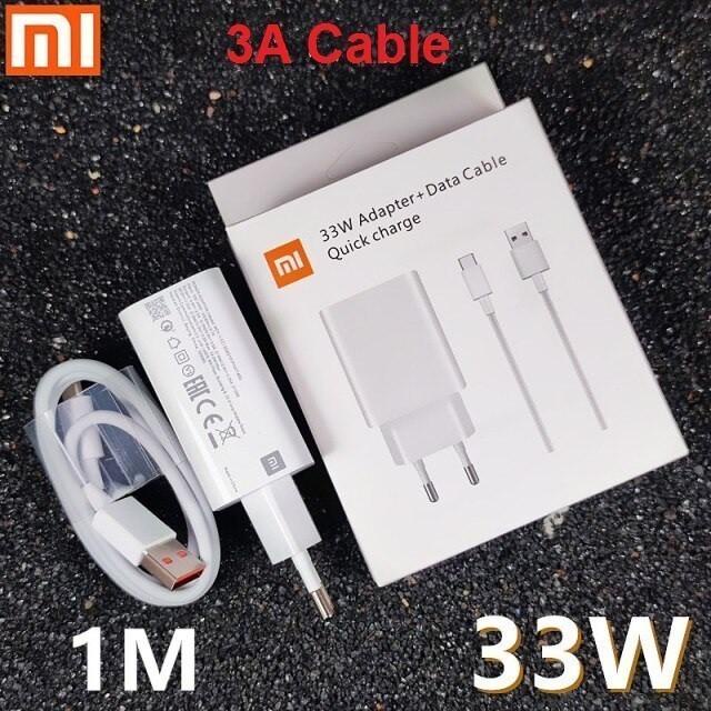 Charger Turbo 33W Xiaomi Redmi Note 10 Pro Max Redmi Note 10S Original