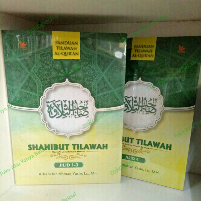 Buku Shahibut Tilawah BESAR Jilid 1, 2, 3, 4 (Jadi Satu Buku)