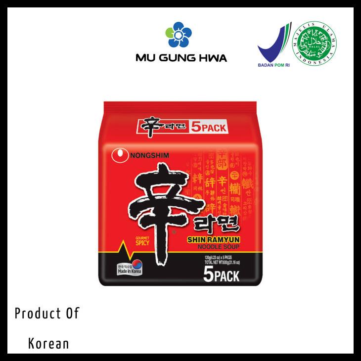 

NONGSHIM SHIN RAMYUN MULTI - 600G KODE 351