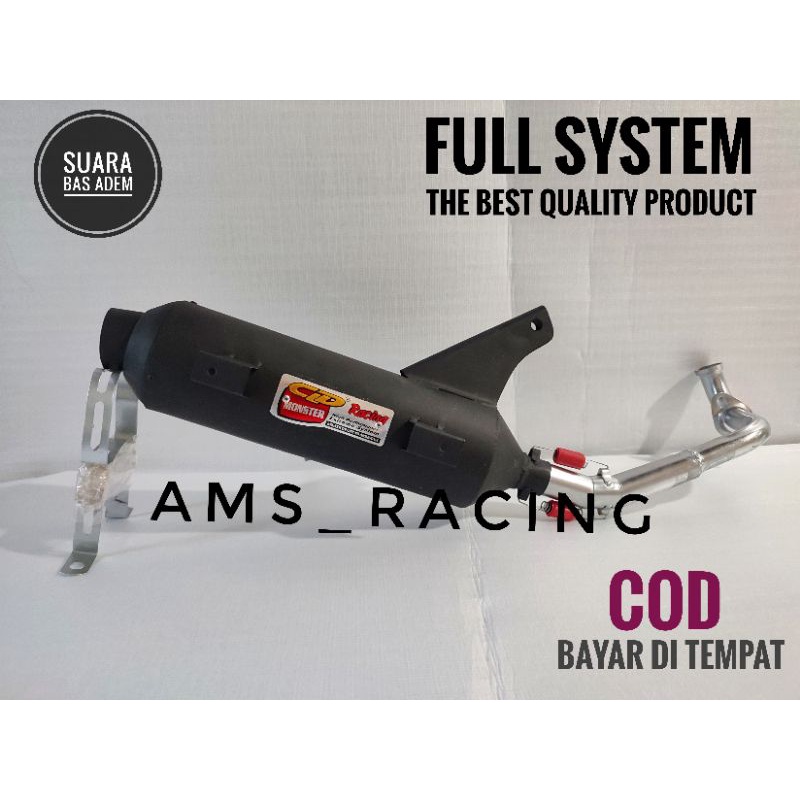 Knalpot Standard Bas Tsugigi/Sugigi/Tsukigi CLD Beat fi/beat karbu/beat street/beat new/beat pop/sco