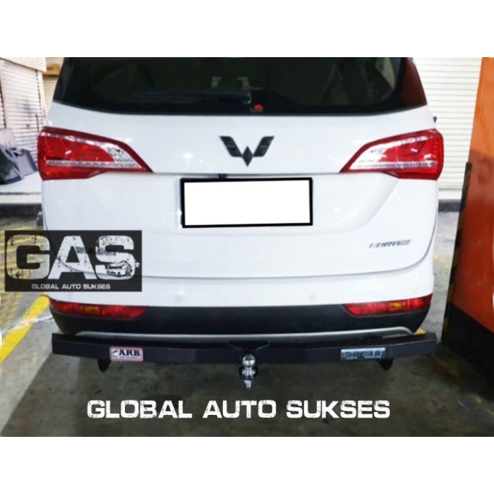 Towing Mobil Wuling Cortez / Besi Pelindung Bumper Belakang Mobil