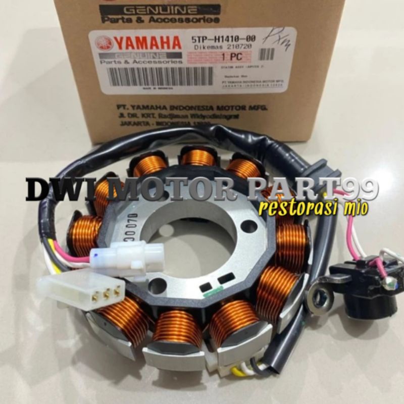 SPUL ASSY STATOR KOMPLIT PULSER JUPITER Z ORIGINAL YAMAHA 5TP-H1410
