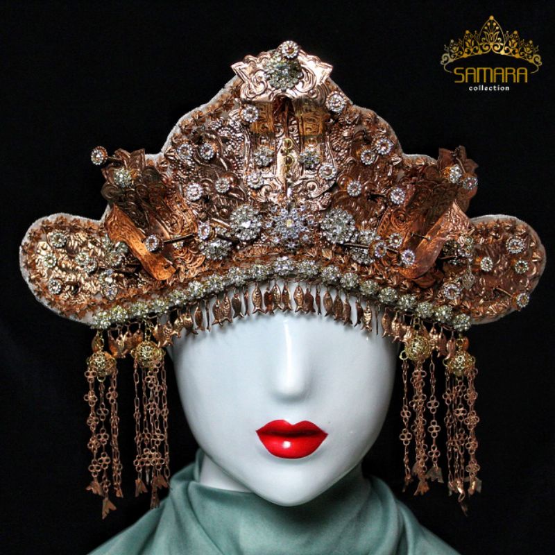 Paksangko Pengantin/ Paksangko Palembang/pengantin Palembang/aksesoris pengantin Palembang