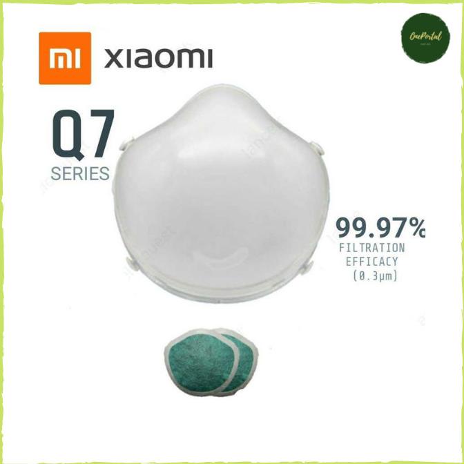Masker Electric Mask Respirator Hepa Filter Rechargeable Xiaomi Q7