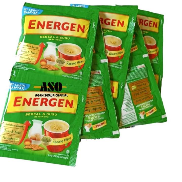 

Lariz U0g0FEnergen KACANG HIJAU 35gr RENCENG ( ISI 10)