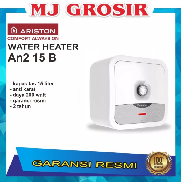 Terlaris Promo Water Heater Ariston An2 15 R 350Mt An2 15R-350Mt Pemanas Air