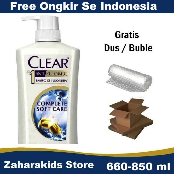 Shampoo Clear Complete Soft Care 660 ml / Sampo Anti Ketombe 660ml