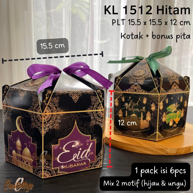 

Buruan beli] Kotak Box Lebaran Idul Fitri Eid KL1512 Kue Kering Nastar Hampers Eid