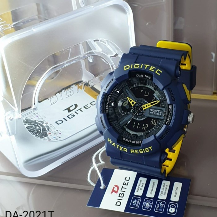 Must Have Digitec Jam Tangan Pria Original Digitec Da-2021T Dg 2021 Termurah