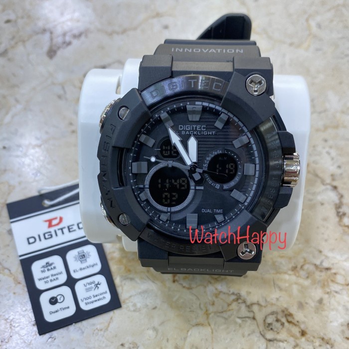 Must Have Digitec 2150 Da-2150T Da2150 Da 2150 Men Special Edition Black Rubber Termurah