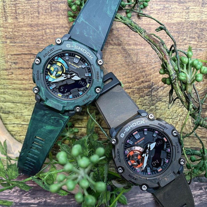 Must Have Casio G-Shock Ga-2200Mfr-3Adr / Gshock Ga2200Mfr-3A Original & Garansi Terbaru