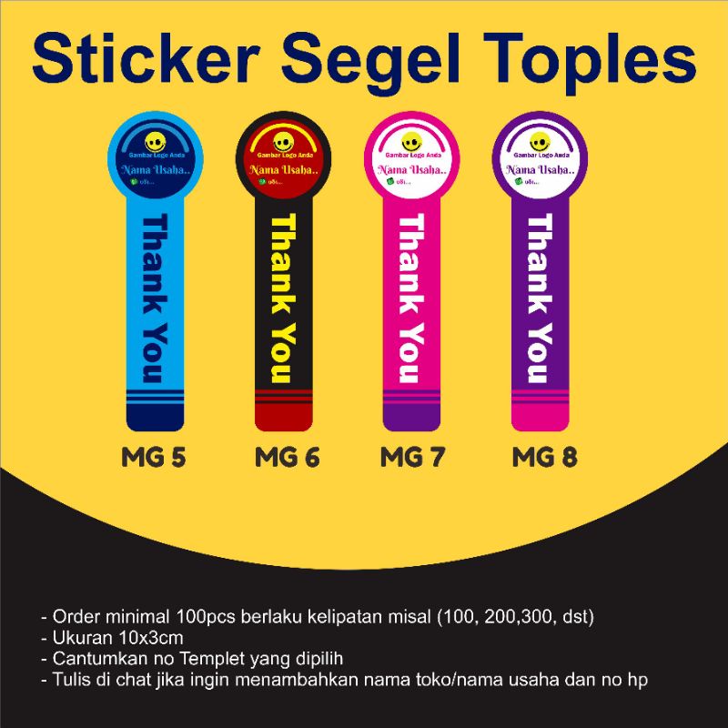 

sticker segel | ticker toples | bonus cutting pola