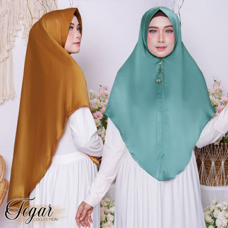 [TERLARIS] Khimar Jilbab Kerudung cradenza silk maxmara pet antam L by Tegar Collection/Khimar crade