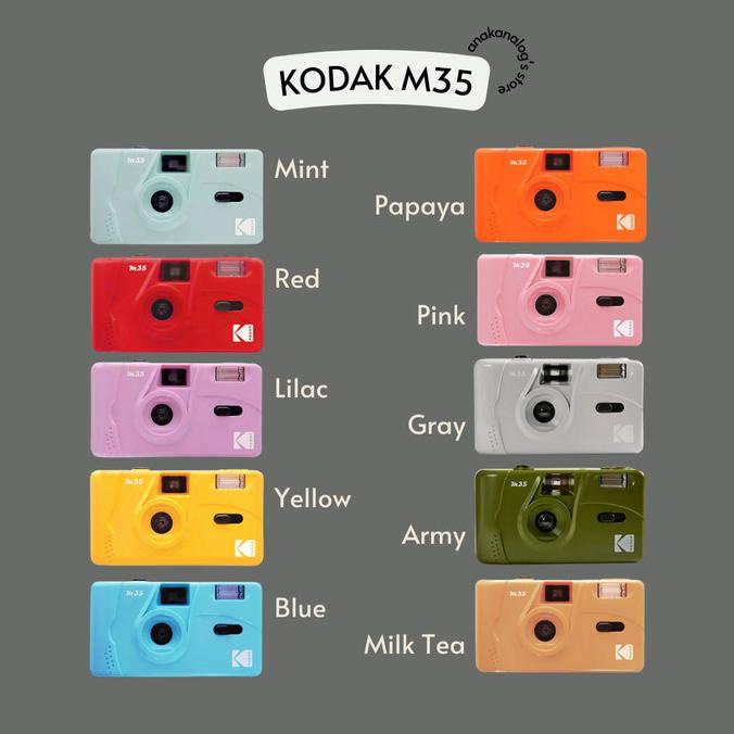 Kodak M35 Point and Shoot Reusable Camera + Film