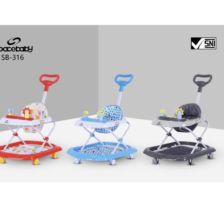 Lihat Disini kode3z3Yn Baby Walker Spacebaby 302 306 309 315 316 701 711 Space Baby Alat Belajar Jal