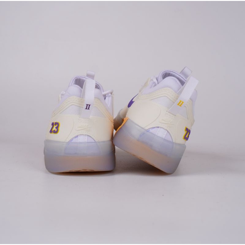 Sepatu Nike SB Nyjah Free 20 Nba La Lakers White Court