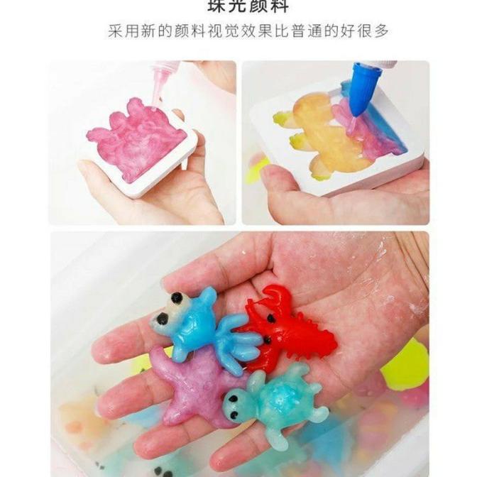 Diy Water Magic Jelly Mainan Edukasi Anak Magic Water Elf Diy Toys