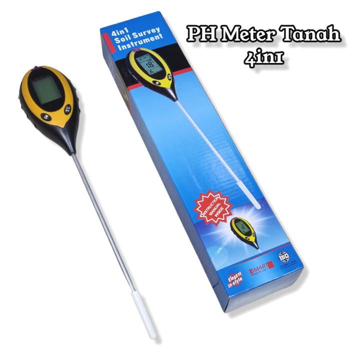 Terlaris Alat Ph Meter Tanah Digital 4 In 1