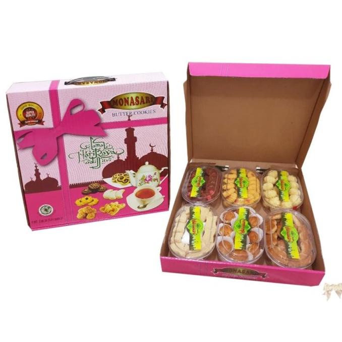 

Silahkan Order] Monasari Oval - Paket Lebaran Kue Kering Bingkisan Parcel idul fitri