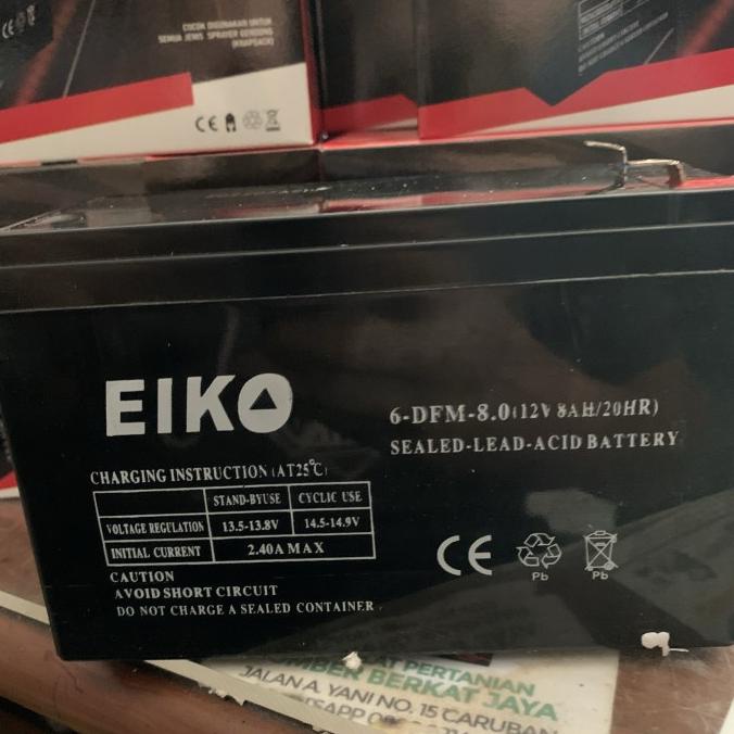~~~] Eiko Aki Sprayer 8Ah 12 v battery sprayer elektrik semprot hama