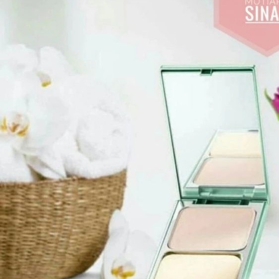 BEDAK PADAT RISTRA DUAL COMPACT 02 B GLOW BEIGE