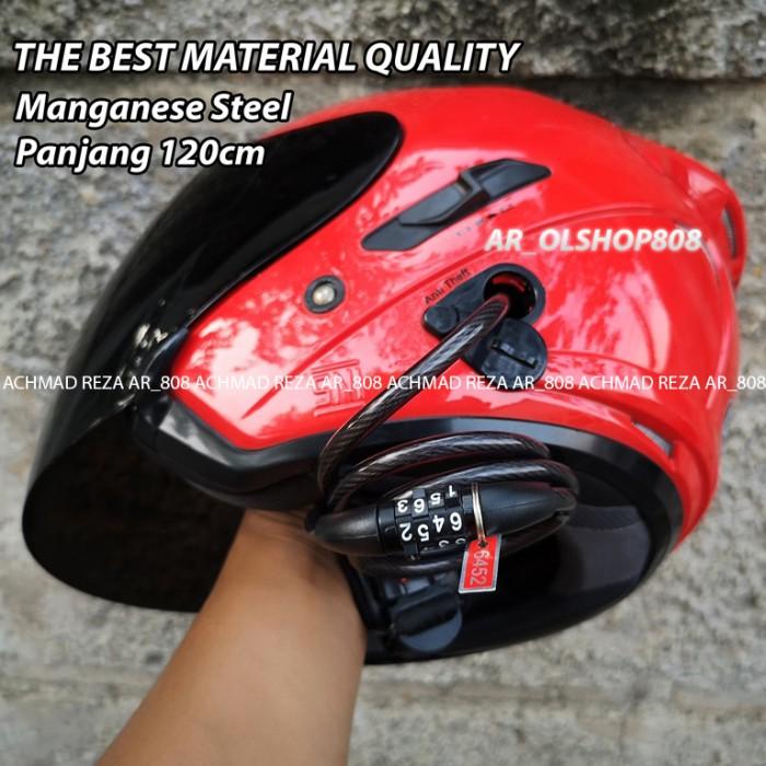 Terlaris Gembok Helm Kyt Nhk Gm Bmc Pengaman Helm Sepeda Motor Kunci Gembok