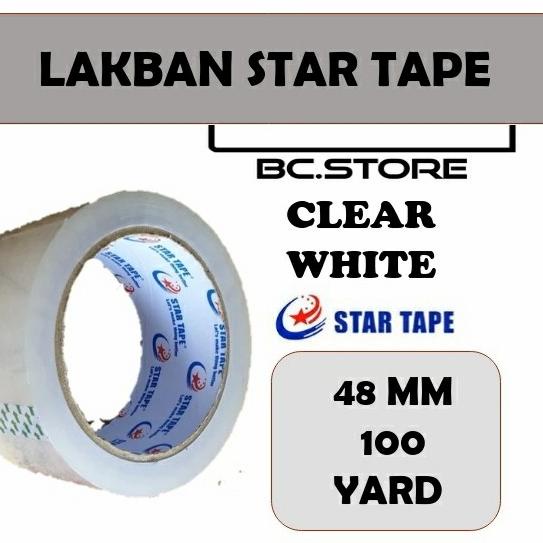 

JUAL LAKBAN ( 6 PCS ) BENING LENGKET STAR TAPE KUALITAS TERBAIK 100 YARD