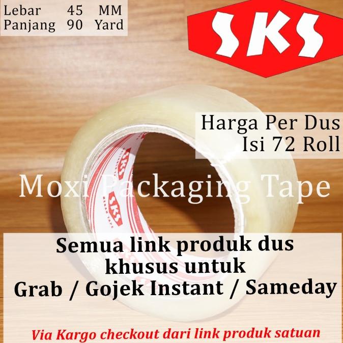 

BRG BARU Lakban Bening / Coklat 90 Yard 2 inch DUS