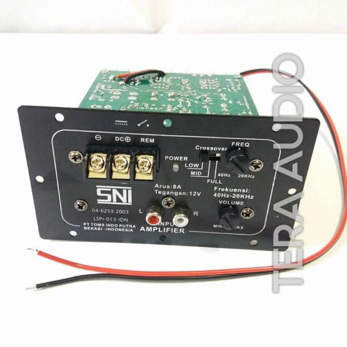 FREE ONGKIR KIT MESIN BASSTUBE/POWER KIT BASSTUBE 10" FREE ONGKIR