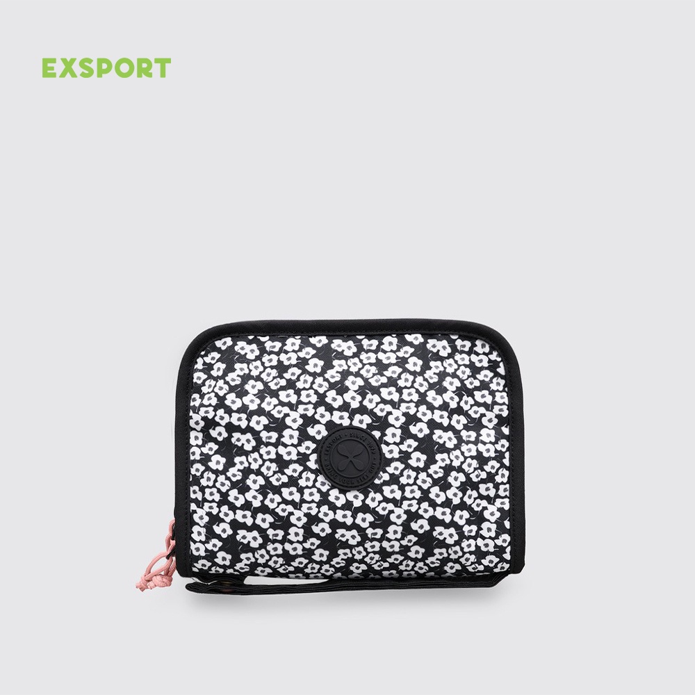 New Tas Kecil Exsport Blossom Everyday Multipurpose Pouch - Hitam Best Quality