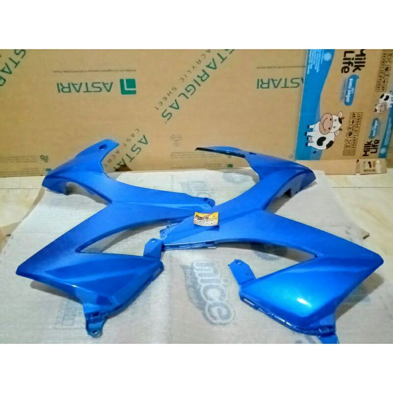 COVER SAYAP BADONG SUZUKI SATRIA FU 150 FL FACELIFT 2014 BIRU