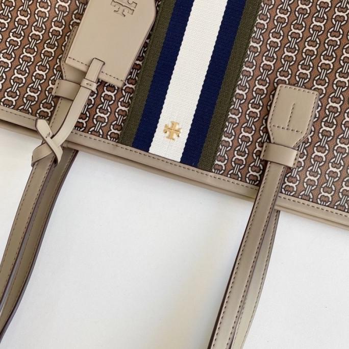 Tory Burch Original TB Tote Bag Gemini Link 40cm 58450