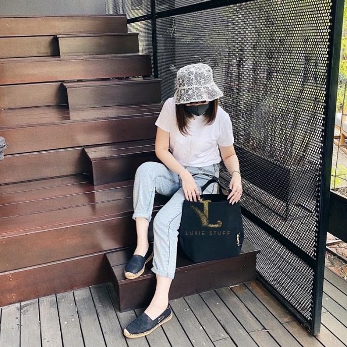 Luxie Stuff - YS L Canvas Tote Bag Authentic