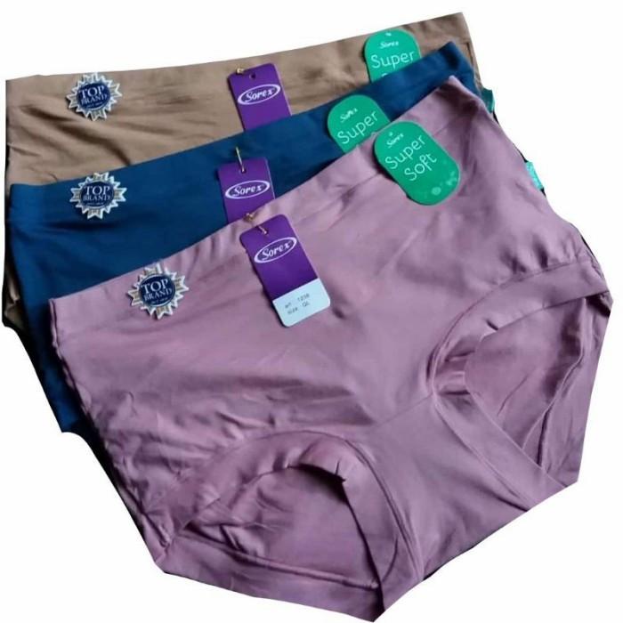 Terlaris Celana Dlm Wanita Sorex 1238 Lusinan | Cd Sorex 6Pcs Harga Grosir