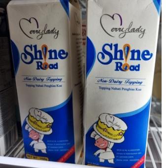 

Booming b0B5nShine road whipping cream non dairy whip topping nabati merry lady 1lt