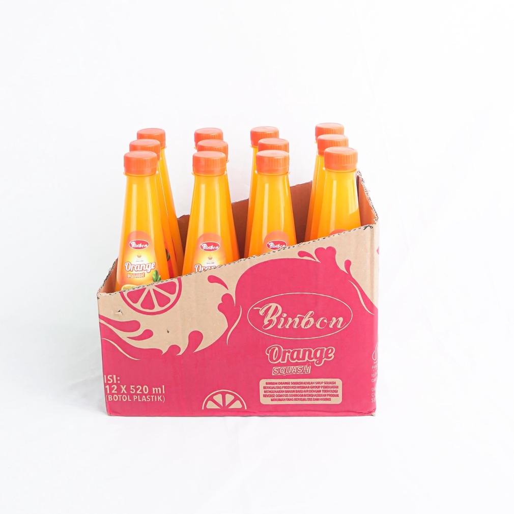 

New Binbon Oranges Squash 520 ml Per Dus !!