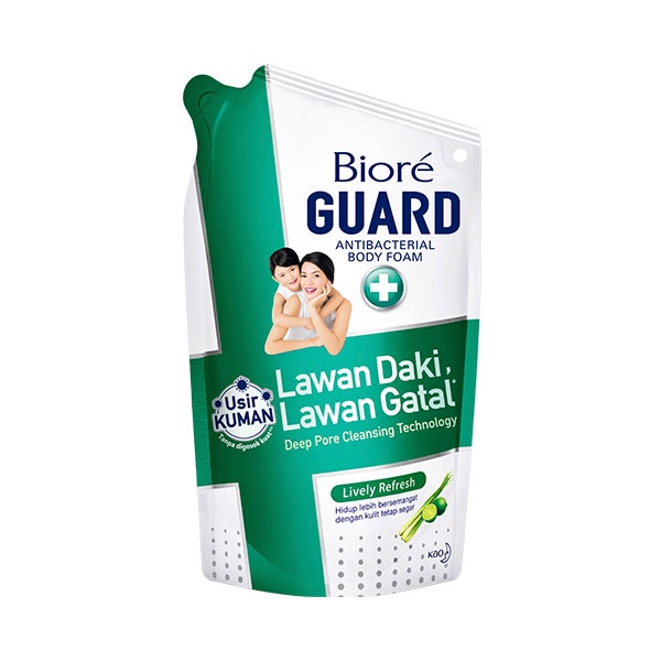 Promo Harga Biore Guard Body Foam Lively Refresh 450 ml - Shopee