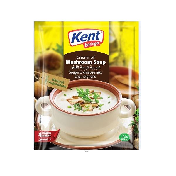 

KENT BORINGER CREAM OF MUSHROOM SOUP 68 GR