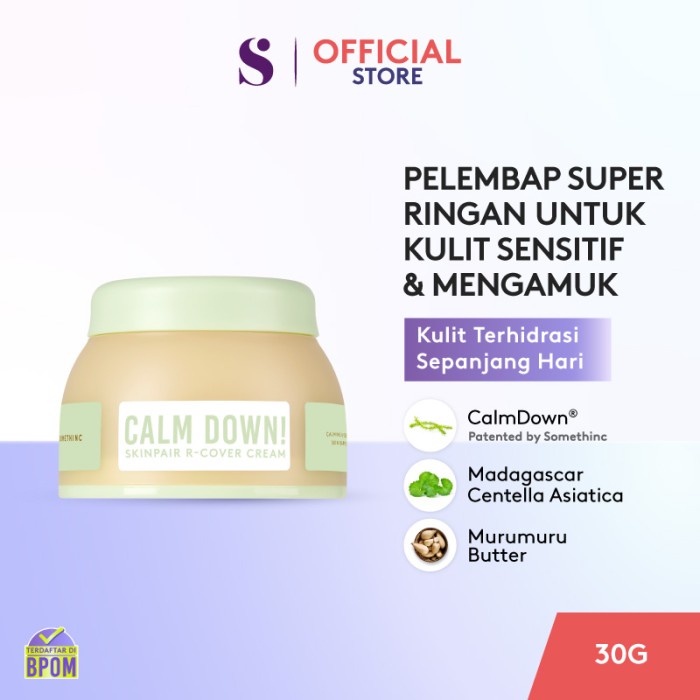 SOMETHINC Calm Down! Skinpair R-Cover Cream - 30gr