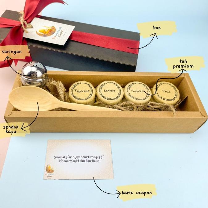 

Promo Hampers Parcel Lebaran Idul Fitri Gift Kado Unik Teh Premium