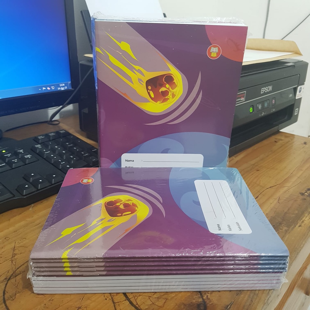 

BUKU TULIS (KERTAS HVS) 38 LEMBAR TERMURAH [1 PACK ISI 10 BUKU]