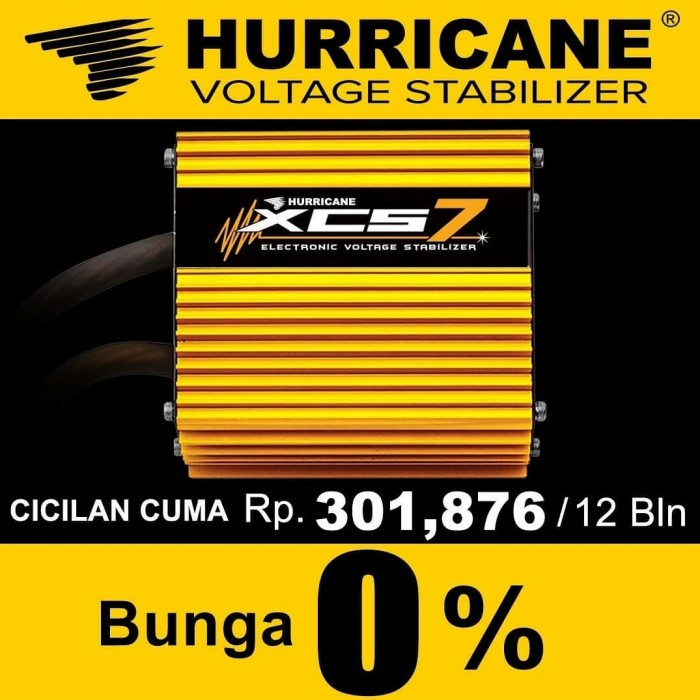 Hurricane XCS 7 FREE xcsR Mtr Gransi 7thn ORI XCS7 XCS5 XCS 5 XCS3 ECU